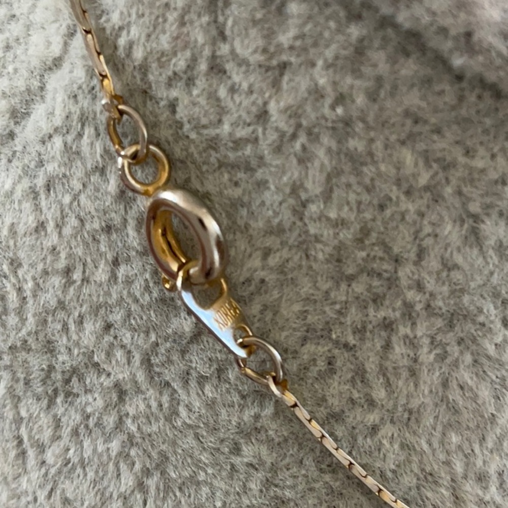 Korea Faux Pearl Gold Tone Strand Necklace - Picture 4 of 5